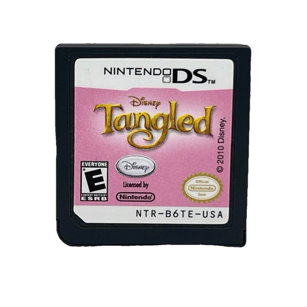 2010 Disney Tangled Game Cartridge for Nintendo DS